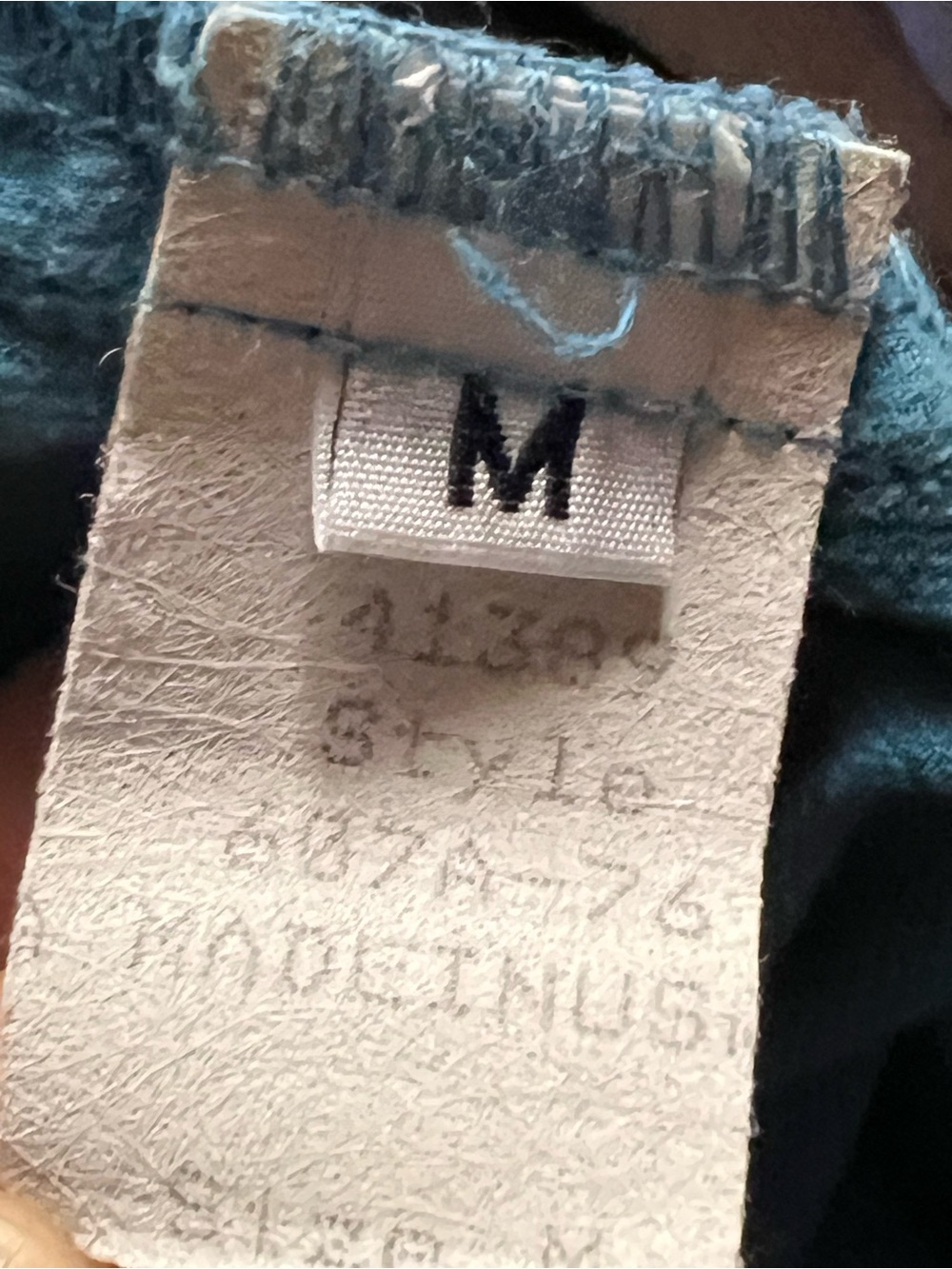 CP Shades Cotton Soft Cord Tunic Shirt Teal Blue Sz Medium Lagenlook Tab Sleeve - Picture 12 of 12